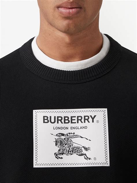 sweatshirt prorsum burberry schwarz|Burberry clothing for men.